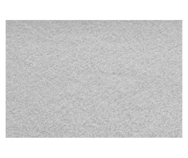 Килим противоплъзгаща основа RUMBA 1719 едноцветен светло сив 60x200 cm 60x200 cm