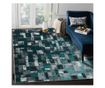 Modern DE LUXE 6768 Geometriai - Structural zöld / antracit 120x170 cm