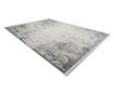 Covor TULS structural, franjuri 51327 Vintage, ornament fildeş / cremă 120x170 cm