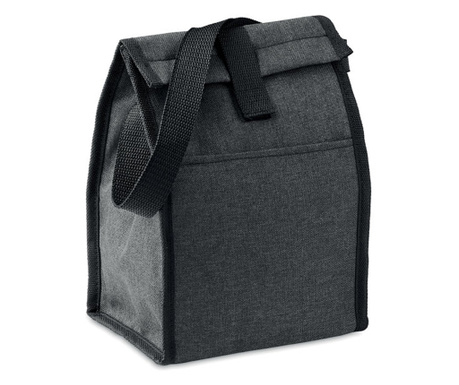 Чанта за обяд Bobe, изолирана с PE пяна, 3л, 26X14X18 см, Черен