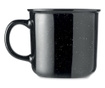 Керамична чаша Piga, Кафе, Чай, 400мл, Ø10,2X9,5см, Черен