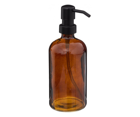 Dozator sapun lichid Sayan, sticla,  7.4 x 9 x H 21 cm, 450 ml