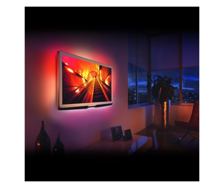 Mercaton LED szalag TV megvilágításhoz 24" és 38" között IR távirányító, IP 65