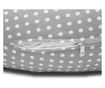 Perna gravide 200x35 cm cu husa detasabila Kidizi Hanna All Mint Stars