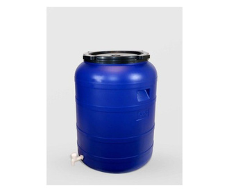 250 литрова туба, с кран и винтова капачка, Sterk, синя пластмаса
