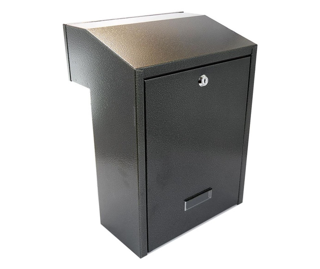 Пощенска кутия, тъмно злато, формат С4, 29,5х23х40 см, Дамеч