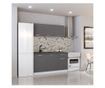 Bucatarie haaus Ronda, Antracit/Alb, L 150 cm thumbnail 2
