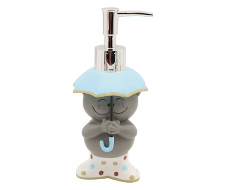 Дозатор за течен сапун Inter Ceramic Cat&Dog ICCA 73863, Многоцветен, Полирезин, Стоящ, За баня