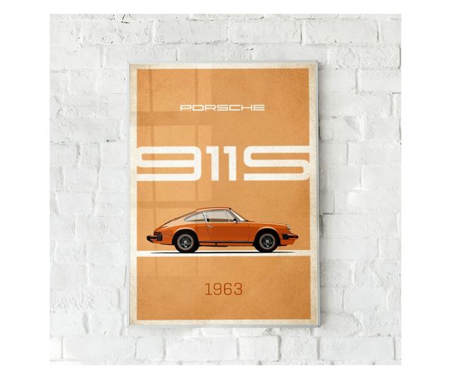 Uokvireni Plakati, 911S Poster, 21 x 30 cm, Bijeli okvir