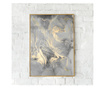 Plakat w ramce, Abstract Illusion, 50x 70 cm, złota rama