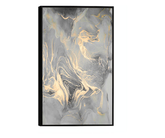 Plakat w ramce, Abstract Illusion, 42 x 30 cm, czarna ramka