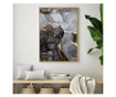 Uokvireni Plakati, Abstract Marble, 60x40 cm, Zlatni okvir