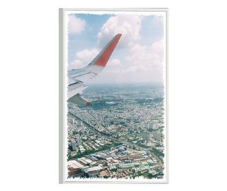 Uokvireni Plakati, AirPlane View, 21 x 30 cm, Bijeli okvir