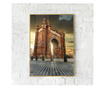 Plakat w ramce, Arco de Triunfo Barcelona, 60x40 cm, złota rama