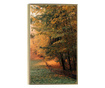 Plakat w ramce, Autumn Forest, 21 x 30 cm, złota rama