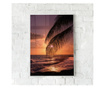 Uokvireni Plakati, Barbados Sunset, 80x60 cm, Bijeli okvir