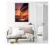 Uokvireni Plakati, Barbados Sunset, 80x60 cm, Bijeli okvir