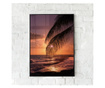 Plakat w ramce, Barbados Sunset, 21 x 30 cm, czarna ramka