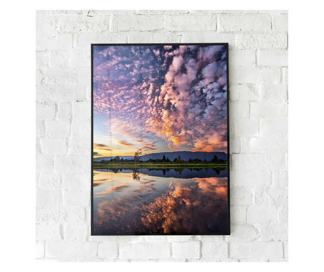 Uokvireni Plakati, Beautiful Sky, 42 x 30 cm, Črn okvir