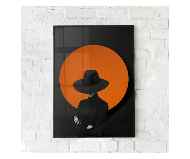Plakat w ramce, Black Fashion, 50x 70 cm, czarna ramka
