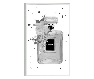Uokvireni Plakati, Black Parfum, 50x 70 cm, Bijeli okvir