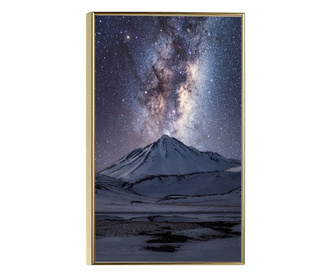 Plakat w ramce, Chile Nights, 50x 70 cm, złota rama