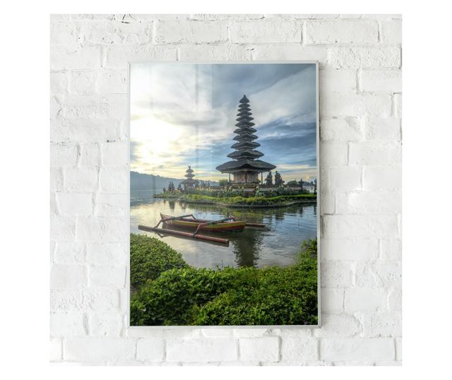 Uokvireni Plakati, Chinese Landscape, 80x60 cm, Bijeli okvir