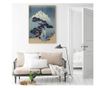 Uokvireni Plakati, Chinese Mountain, 50x 70 cm, Zlatni okvir
