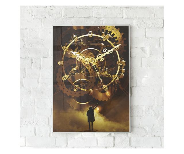 Uokvireni Plakati, Clockwork, 60x40 cm, Bijeli okvir