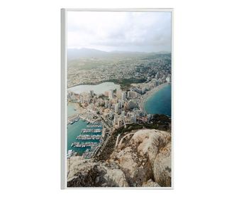 Uokvireni Plakati, Coast City, 80x60 cm, Bijeli okvir