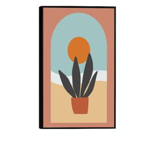Uokvireni Plakati, Colorful Vase, 80x60 cm, Črn okvir