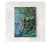 Uokvireni Plakati, Colors of Green Abstract, 42 x 30 cm, Zlatni okvir