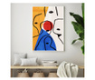 Uokvireni Plakati, Cubism Art Style, 80x60 cm, Bijeli okvir