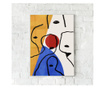 Uokvireni Plakati, Cubism Art Style, 42 x 30 cm, Bijeli okvir