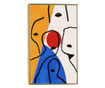 Uokvireni Plakati, Cubism Art Style, 60x40 cm, Zlatni okvir