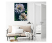 Uokvireni Plakati, Dahlia Flowers, 60x40 cm, Bijeli okvir
