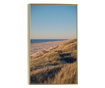 Uokvireni Plakati, Denmark Coastline, 50x 70 cm, Zlatni okvir