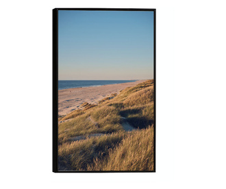 Uokvireni Plakati, Denmark Coastline, 21 x 30 cm, Črn okvir