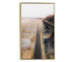 Uokvireni Plakati, Desert Road in Utah, 60x40 cm, Zlatni okvir