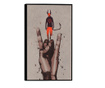 Uokvireni Plakati, Devil Hand, 42 x 30 cm, Črn okvir