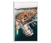 Uokvireni Plakati, Dubrovnik, 60x40 cm, Bijeli okvir
