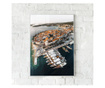 Uokvireni Plakati, Dubrovnik, 60x40 cm, Bijeli okvir