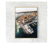 Uokvireni Plakati, Dubrovnik, 50x 70 cm, Zlatni okvir