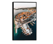 Uokvireni Plakati, Dubrovnik, 60x40 cm, Črn okvir