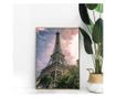 Uokvireni Plakati, Eiffel Under Pink Sky, 60x40 cm, Zlatni okvir