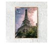 Uokvireni Plakati, Eiffel Under Pink Sky, 21 x 30 cm, Zlatni okvir