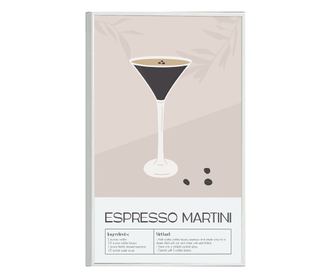 Uokvireni Plakati, Espresso Martini, 80x60 cm, Bijeli okvir