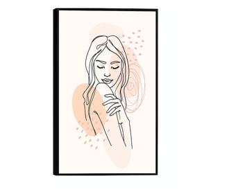 Uokvireni Plakati, Fashion Concept Of Woman, 42 x 30 cm, Črn okvir
