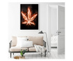 Uokvireni Plakati, Fire Marijuana, 21 x 30 cm, Bijeli okvir