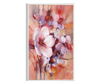 Uokvireni Plakati, Flori Frumoase, 80x60 cm, Bijeli okvir